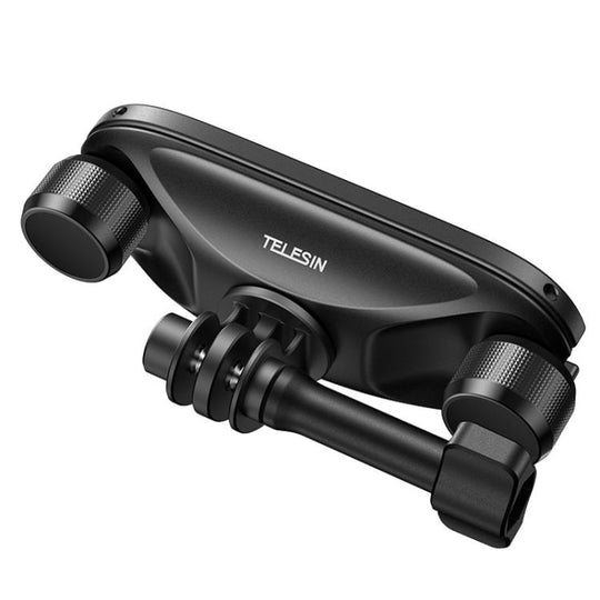 TELESIN S3-JFM-03-TDJ Backpack Quick-Release Mount Universal Backpack Clip For Action Cameras(Black)