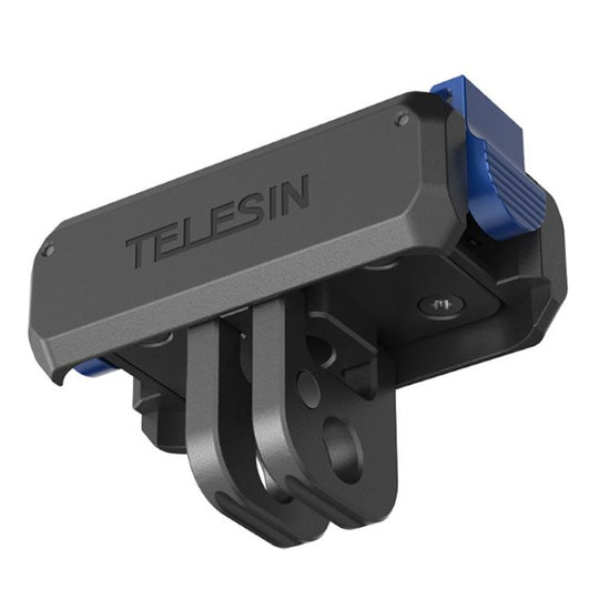 For DJI Osmo Action 3 / 4 / 5 Pro TELESIN Magnetic Adapter Mount(Black)