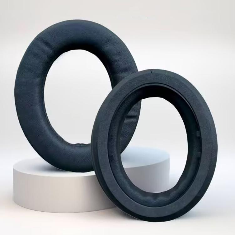 For Sennheiser HD490 Pro / HD490 Pro Plus 1pair Sponge Headphone Cushions Replacement Earpads For Over-Ear Headphones, Spec: Leather - Earmuff & Pad by buy2fix | Online Shopping UK | buy2fix