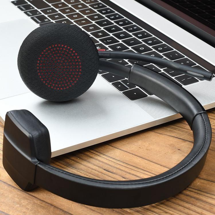 For Plantronics BT600 2pcs Headphone Protective Case, Spec: Protein Leather - Earmuff & Pad by buy2fix | Online Shopping UK | buy2fix