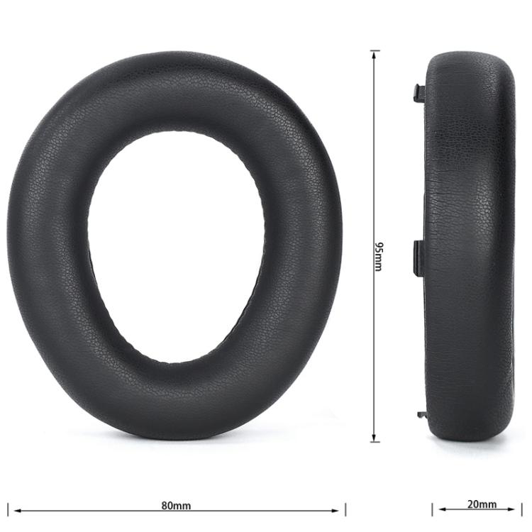 For Beyerdynamic Aventho 300 2pcs Earphone Case Replacement Parts(White) - Earmuff & Pad by buy2fix | Online Shopping UK | buy2fix