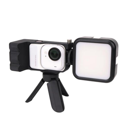 For Insta360 GO Ultra Street Photography Grip Kit Handheld Shooting Expansion Cage Frame(Black) - Mount & Holder by buy2fix | Online Shopping UK | buy2fix