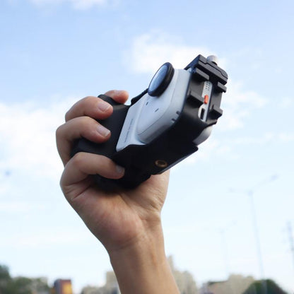 For Insta360 GO Ultra Street Photography Grip Kit Handheld Shooting Expansion Cage Frame(Black) - Mount & Holder by buy2fix | Online Shopping UK | buy2fix