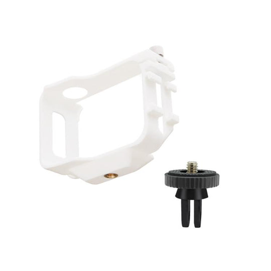 For Insta360 GO Ultra PC Expansion Cage with 1/4-inch Screw Hole & Cold Shoe Mount(White)