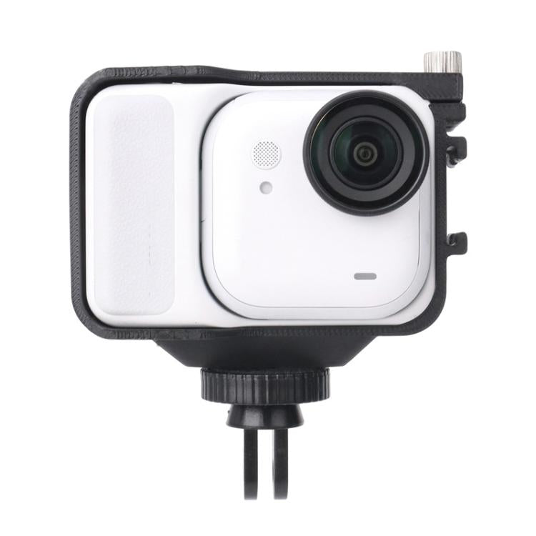 For Insta360 GO Ultra PC Expansion Cage with 1/4-inch Screw Hole & Cold Shoe Mount(White) - Mount & Holder by buy2fix | Online Shopping UK | buy2fix