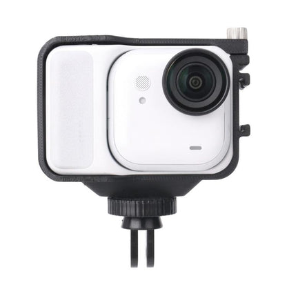 For Insta360 GO Ultra PC Expansion Cage with 1/4-inch Screw Hole & Cold Shoe Mount(White) - Mount & Holder by buy2fix | Online Shopping UK | buy2fix