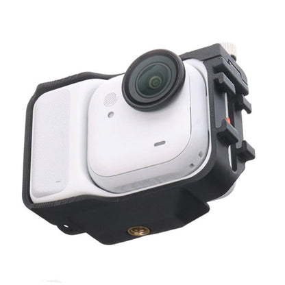 For Insta360 GO Ultra PC Expansion Cage with 1/4-inch Screw Hole & Cold Shoe Mount(White) - Mount & Holder by buy2fix | Online Shopping UK | buy2fix