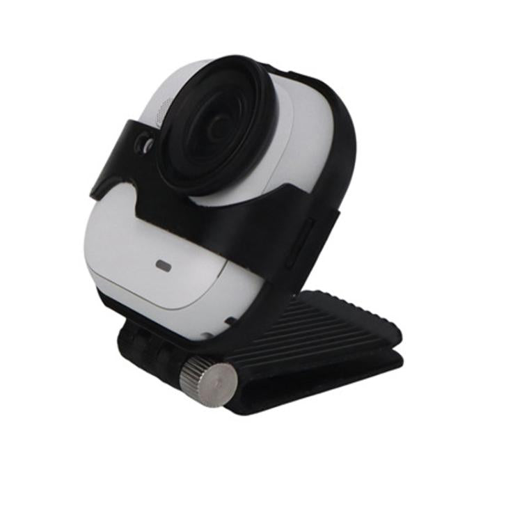 For Insta360 GO Ultra Hat Mount Clip Adjustable Cap Brim Fixing Bracket For First-Person Perspective Filming(Black) - Mount & Holder by buy2fix | Online Shopping UK | buy2fix