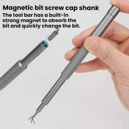 128-In-1 Precision Screwdriver Set With Roll-Up Case Magnetic Repair Tool Kit - Screwdriver Set by buy2fix | Online Shopping UK | buy2fix