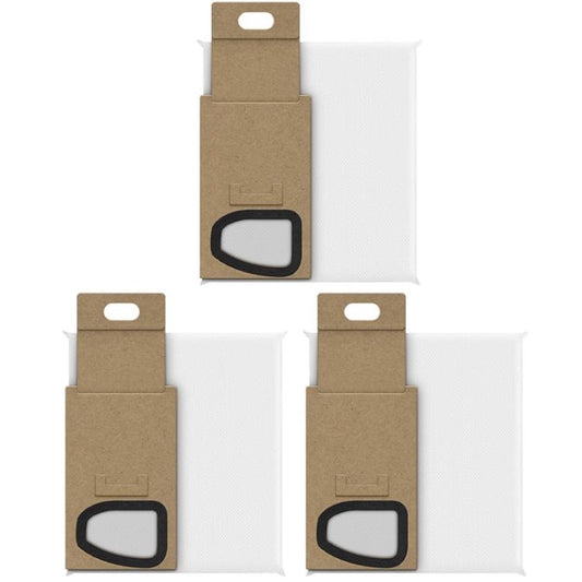 For Roborock H5 / H6 / H7 Handheld Cordless Vacuum Cleaner 3pcs Dust Bag Vacuum Cleaner Accessories Consumables(White) - For Roborock Accessories by buy2fix | Online Shopping UK | buy2fix