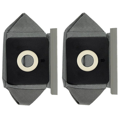 2pcs Vacuum Cleaner Dust Collection Bag Accessory Cloth Bag(Grey) - Other Accessories by buy2fix | Online Shopping UK | buy2fix