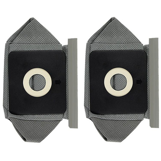 2pcs Vacuum Cleaner Dust Collection Bag Accessory Cloth Bag(Grey) - Other Accessories by buy2fix | Online Shopping UK | buy2fix