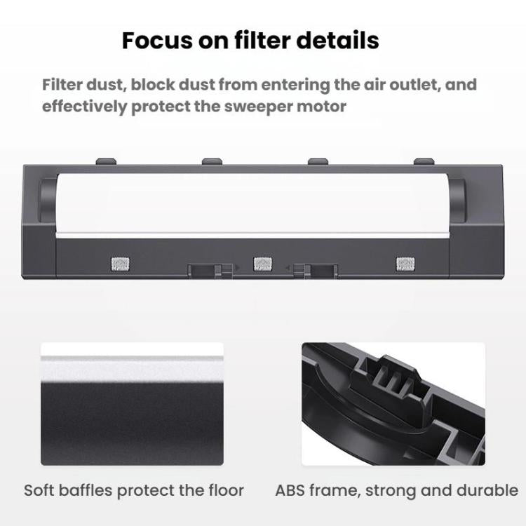 For Roborock G30 Space Sweeper Main Brush Cover Brush Roller Cover - For Roborock Accessories by buy2fix | Online Shopping UK | buy2fix