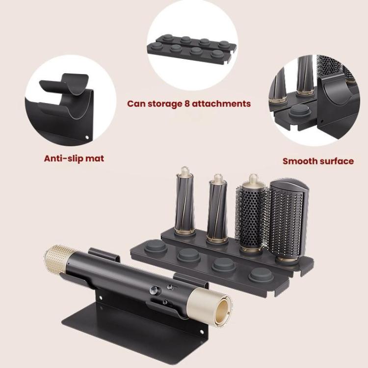 For Dyson Airwrap Styler and Nozzles Modular Desktop Storage Stand, Holds 8 Attachments(White) - For Dyson Accessories by buy2fix | Online Shopping UK | buy2fix