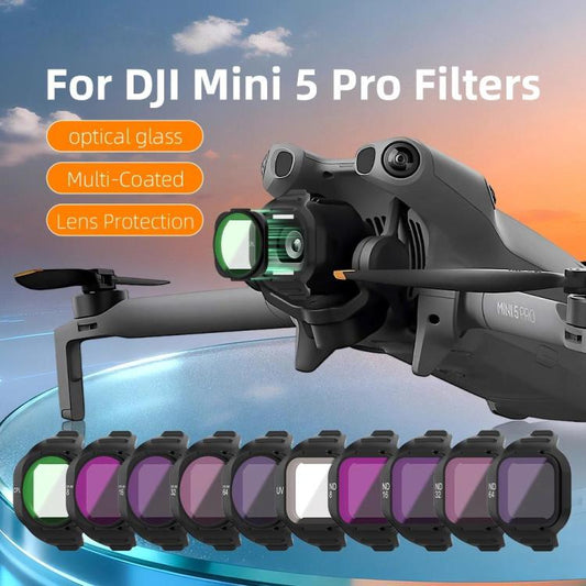 For DJI Mini 5 Pro Drone Magnetic Lens Filters  UV+CPL+ND8 - Lens Filter by buy2fix | Online Shopping UK | buy2fix