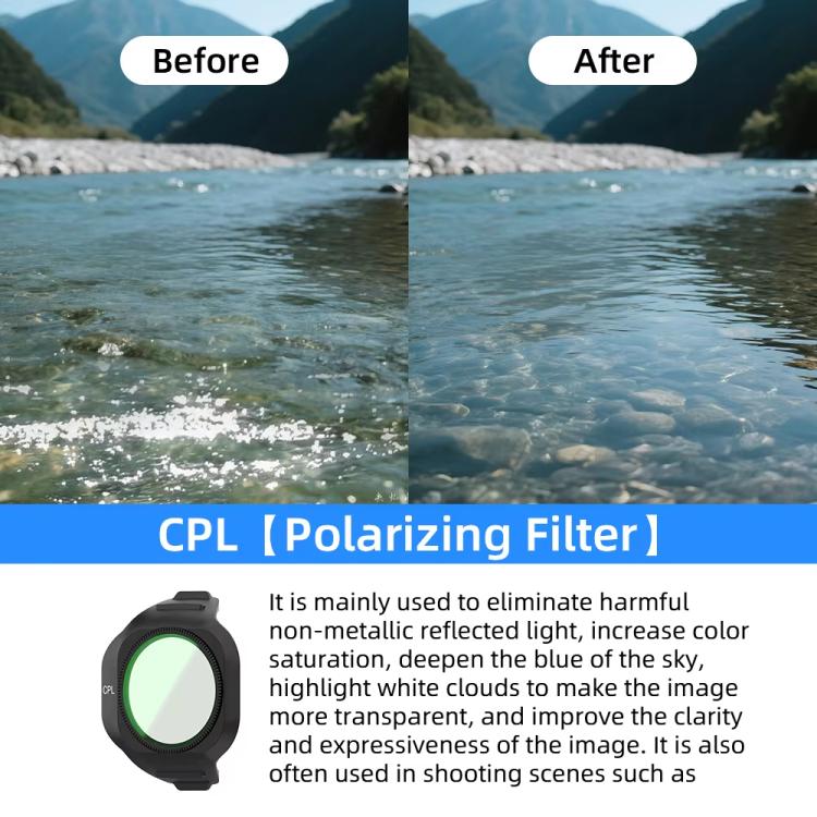 For DJI Mini 5 Pro Drone Magnetic Lens Filters ND8+ND16+ND32+ND64+UV+CPL - Lens Filter by buy2fix | Online Shopping UK | buy2fix