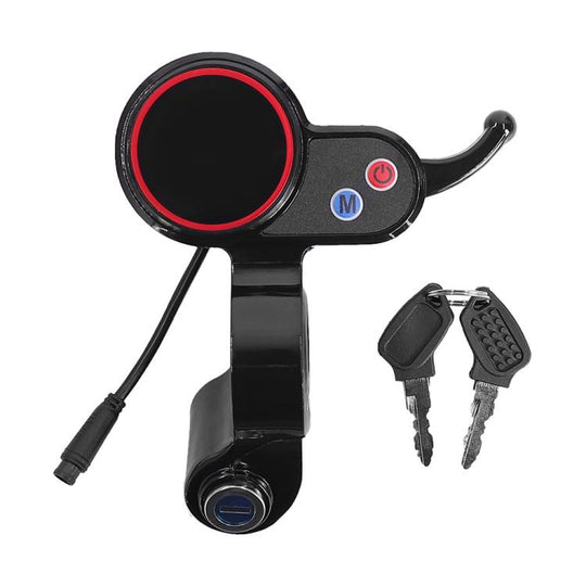 For Hitway H5 Electric Scooter LCD Display With Lock 6 Pin Dashboard