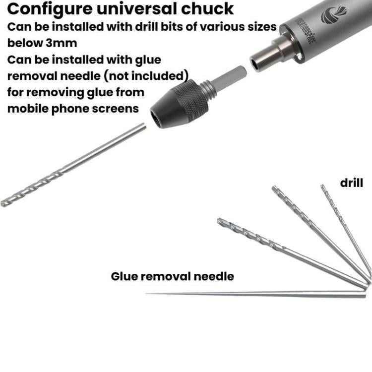 CREATIONSPACE CS0802A 42pcs Mini Electric Rechargeable Screwdriver Set - Screwdriver Set by CREATIONSPACE | Online Shopping UK | buy2fix
