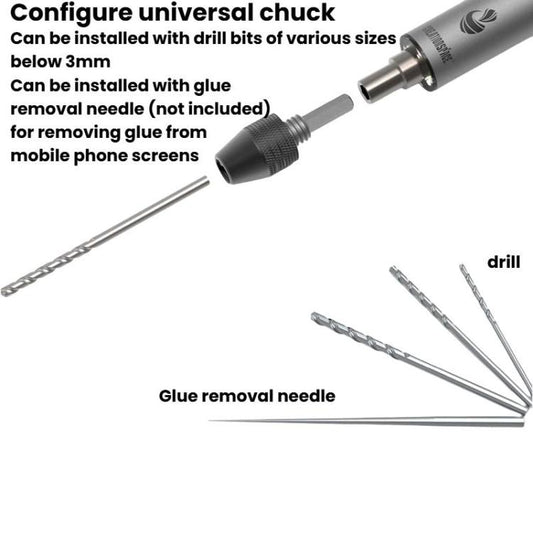 CREATIONSPACE CS0802A 42pcs Mini Electric Rechargeable Screwdriver Set - Screwdriver Set by CREATIONSPACE | Online Shopping UK | buy2fix