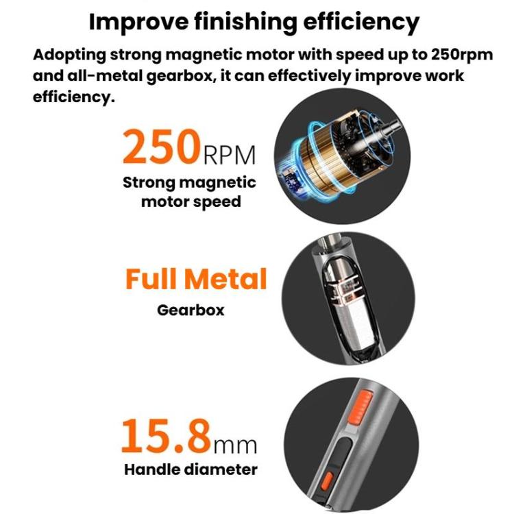CREATIONSPACE CS0706A Rechargeable Electric Precision Screwdriver Set - Screwdriver by CREATIONSPACE | Online Shopping UK | buy2fix
