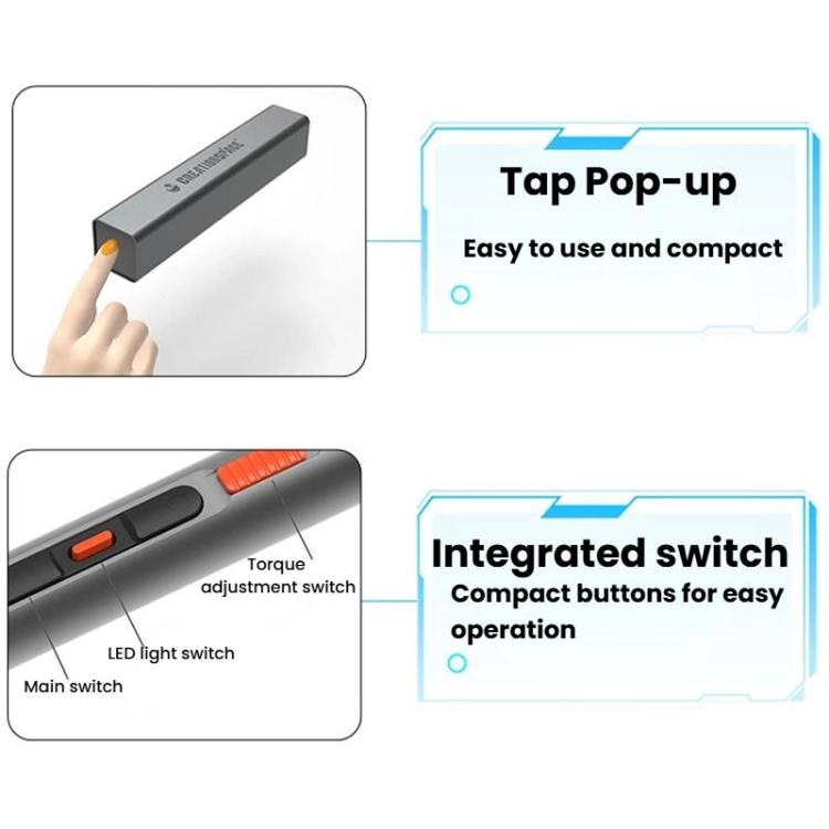 CREATIONSPACE CS0706A Rechargeable Electric Precision Screwdriver Set - Screwdriver by CREATIONSPACE | Online Shopping UK | buy2fix