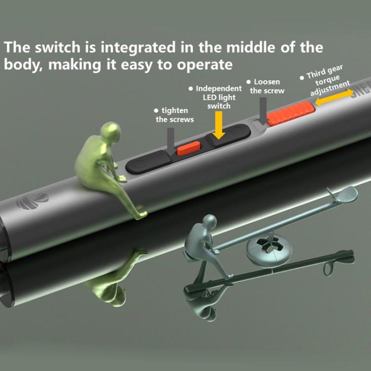 CREATIONSPACE CS0702A 37pcs Mini Electric Screwdriver Set For Mobile Phone Repair - Screwdriver Set by CREATIONSPACE | Online Shopping UK | buy2fix