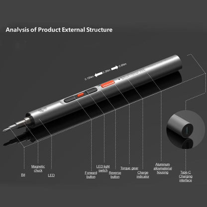 CREATIONSPACE CS0702A 37pcs Mini Electric Screwdriver Set For Mobile Phone Repair - Screwdriver Set by CREATIONSPACE | Online Shopping UK | buy2fix