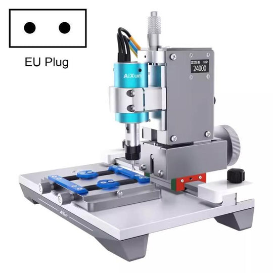 AiXun 2nd Generation Intelligent BGA Chip Polisher Phone Motherboard Automatic Repair Screen IC Degumming Machine EU Plug