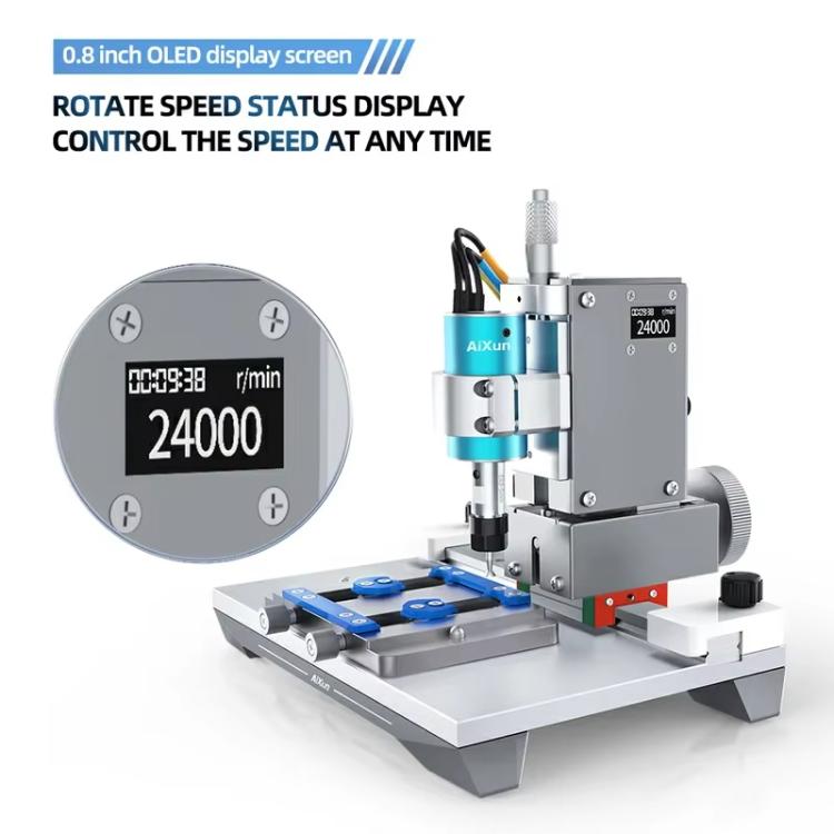 AiXun 2nd Generation Intelligent BGA Chip Polisher Phone Motherboard Automatic Repair Screen IC Degumming Machine US Plug - Polishing Repair by AiXun | Online Shopping UK | buy2fix