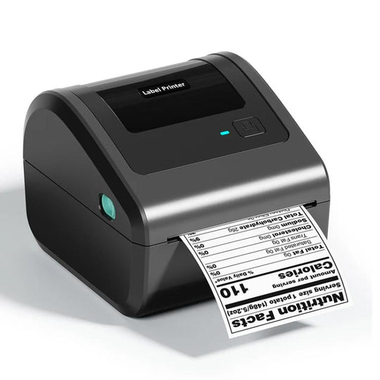 Phomemo D450-BT Bluetooth Shipping Label Printer Inkless Barcode Label Maker for 20-115mm Labels