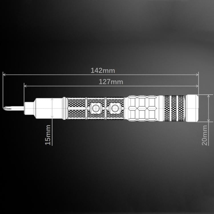 CREATIONSPACE CS0603A 33pcs Small Mini Electric Screwdriver Set - Screwdriver Set by CREATIONSPACE | Online Shopping UK | buy2fix