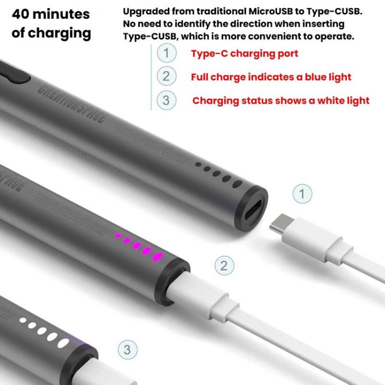 CREATIONSPACE CS0205A 21pcs Pen-Shaped Electric Screwdriver Precision Screwdriver Set - Screwdriver Set by CREATIONSPACE | Online Shopping UK | buy2fix