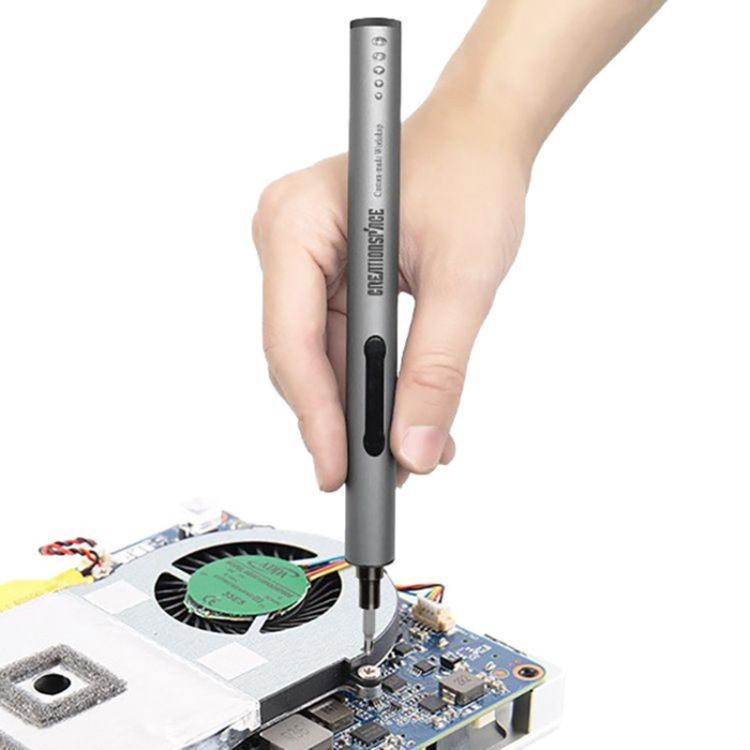 CREATIONSPACE CS0203B 59pcs Pen-Shaped Electric Screwdriver Precision Screwdriver Set - Screwdriver Set by CREATIONSPACE | Online Shopping UK | buy2fix