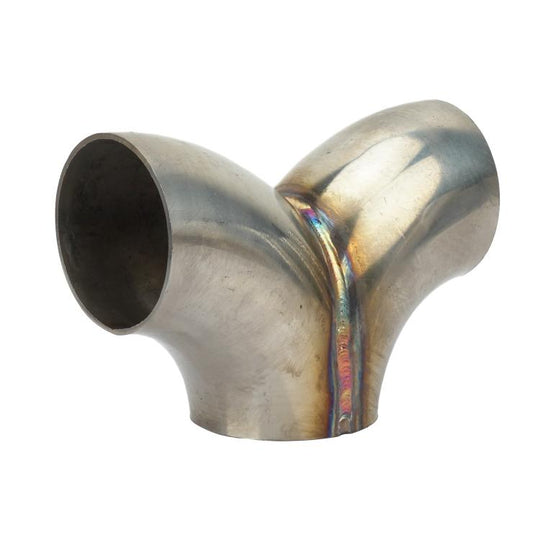 Y-type Three-way Connector For Stainless Steel Exhaust Pipes, Size: 63mm