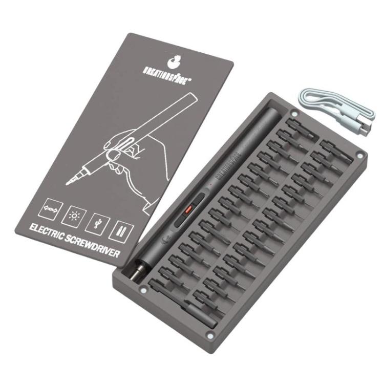 CREATIONSPACE CS0303A 53pcs Mini Electric Screwdriver Set - Screwdriver Set by CREATIONSPACE | Online Shopping UK | buy2fix