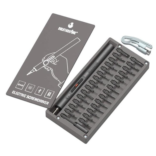 CREATIONSPACE CS0303A 53pcs Mini Electric Screwdriver Set - Screwdriver Set by CREATIONSPACE | Online Shopping UK | buy2fix