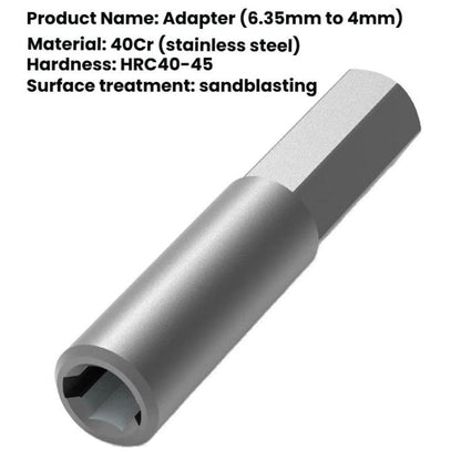 5pcs 6.35mm To 4mm Multi-Function Bit Adapter Screwdriver Bit Accessories - Screwdriver by buy2fix | Online Shopping UK | buy2fix