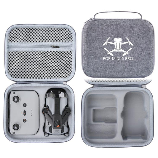 For DJI Mini 5 Pro Standard Edition Nylon Storage Bag Portable Handbag(Gray) - Carry Cases & Bags by buy2fix | Online Shopping UK | buy2fix