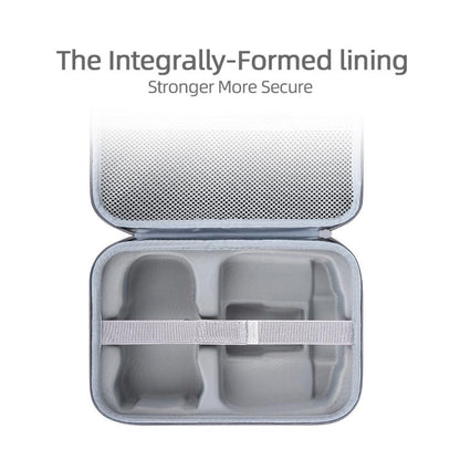 For DJI Mini 5 Pro & RC 2 PU Storage Bag Shoulder Carrying Bag(Gray) - Carry Cases & Bags by buy2fix | Online Shopping UK | buy2fix