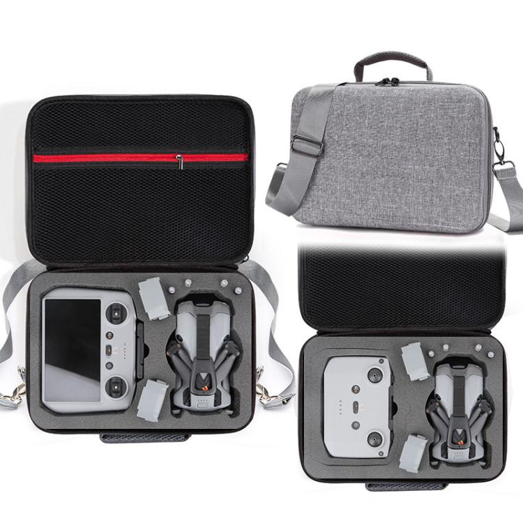 For DJI Mini 5 Pro & RC 2 / RC-N3 Remote Control Nylon Storage Bag Portable Travel Shoulder Bag(Gray) - Carry Cases & Bags by buy2fix | Online Shopping UK | buy2fix