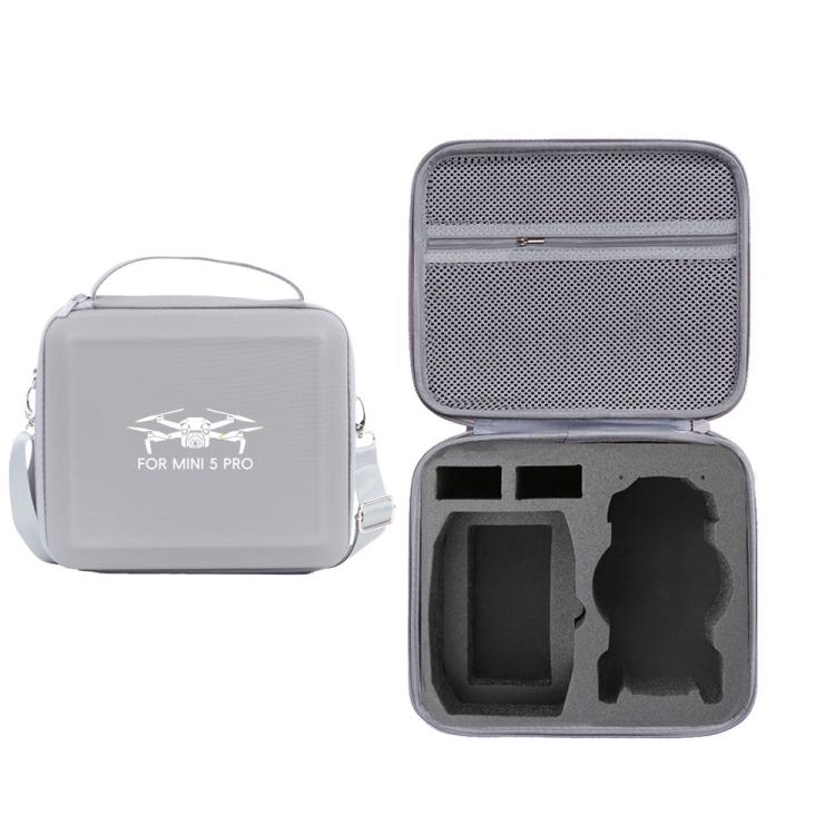 For DJI Mini 5 Pro & RC-N3 Remote Control Nylon Storage Bag Portable Handbag, Style: With Shoulder Strap Gray - Carry Cases & Bags by buy2fix | Online Shopping UK | buy2fix