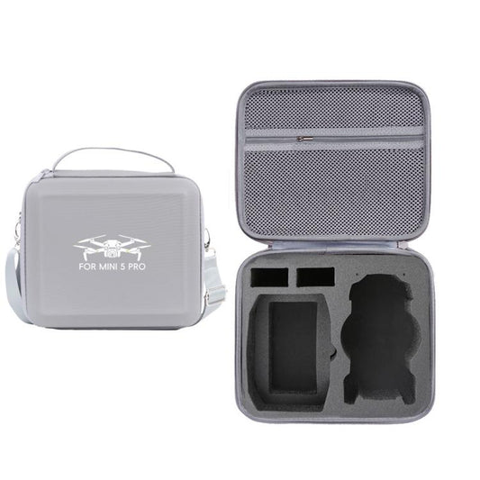 For DJI Mini 5 Pro & RC-N3 Remote Control Nylon Storage Bag Portable Handbag, Style: With Shoulder Strap Gray - Carry Cases & Bags by buy2fix | Online Shopping UK | buy2fix