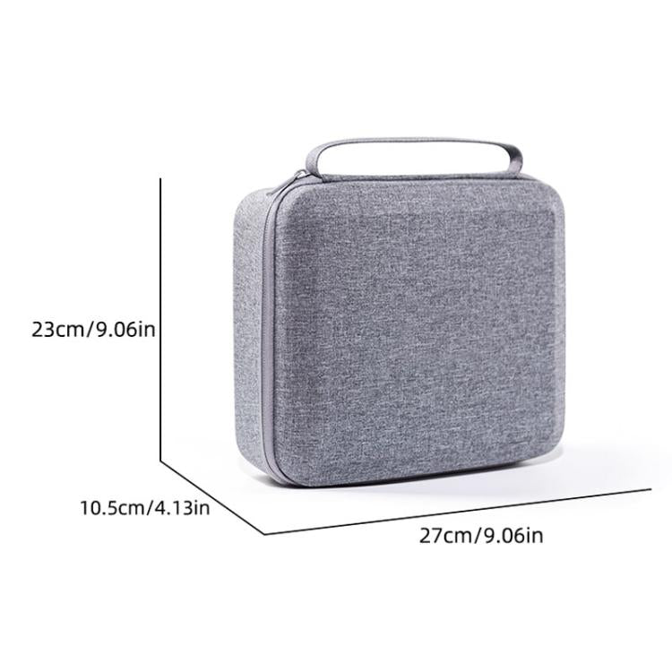 For DJI Mini 5 Pro & RC-N3 Remote Control Nylon Storage Bag Portable Handbag, Style: No Shoulder Strap Gray - Carry Cases & Bags by buy2fix | Online Shopping UK | buy2fix