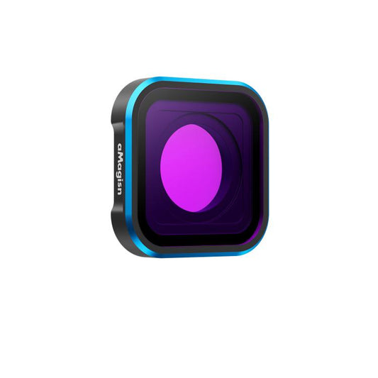 aMagisn Dive Filter for GoPro HERO13 Black /12 Black /11 Black /11 Black mini /10 Black /9 Black(Purple) - Lens Filter by aMagisn | Online Shopping UK | buy2fix