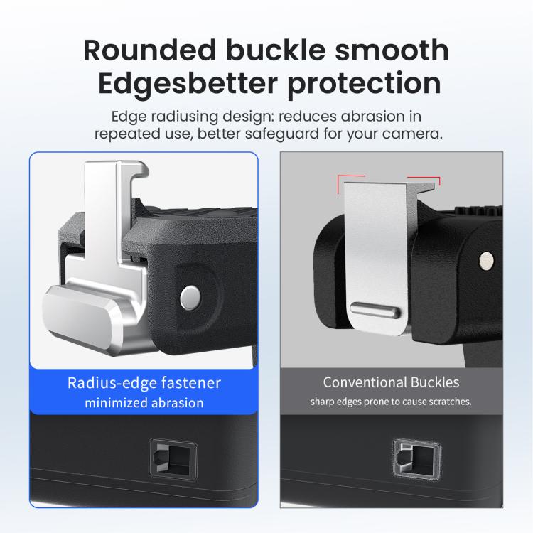 For Insta360 Go Ultra Camera aMagisn Quick Release Magnetic Base Plastic Mount Adapter(Black) - Mount & Holder by aMagisn | Online Shopping UK | buy2fix