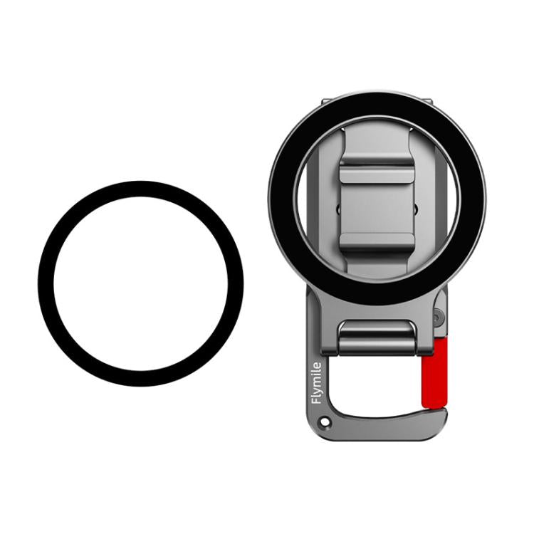 Flymile MB015 Magsafe Magnetic Cell Phone Shooter Folding Metal Clip 1/4 Expanding Stand Accessory - Desktop Holder by Flymile | Online Shopping UK | buy2fix