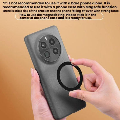 Flymile MB015 Magsafe Magnetic Cell Phone Shooter Folding Metal Clip 1/4 Expanding Stand Accessory - Desktop Holder by Flymile | Online Shopping UK | buy2fix