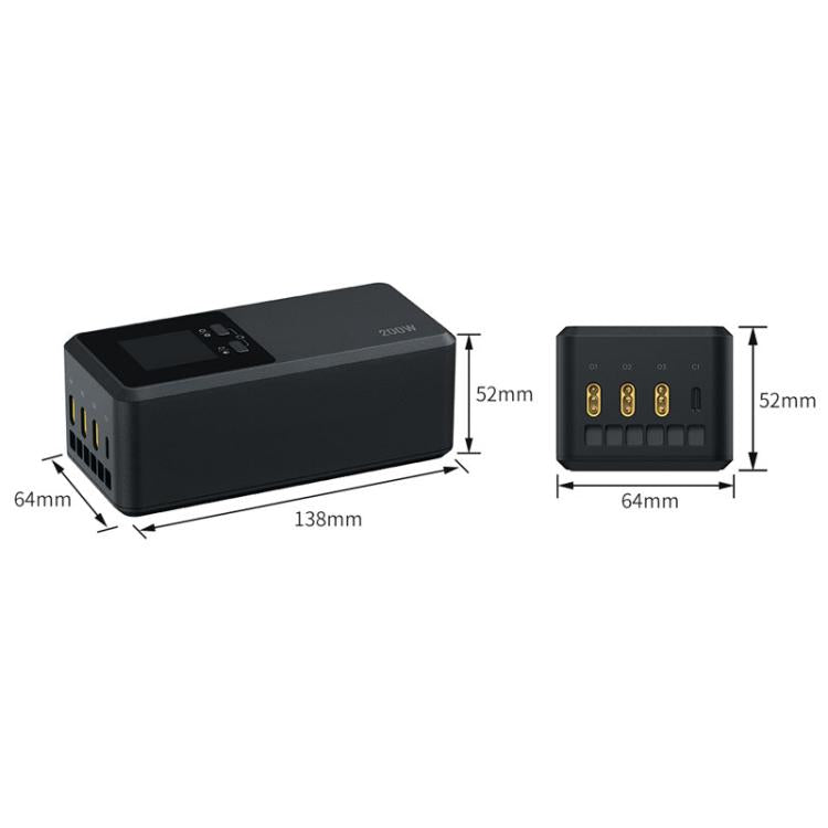 For DJI Matrice 4T / 4E LKTOP UC342 200W 3-Channel Charger Aerial Photography Charging Butler US Plug - Charger by LKTOP | Online Shopping UK | buy2fix
