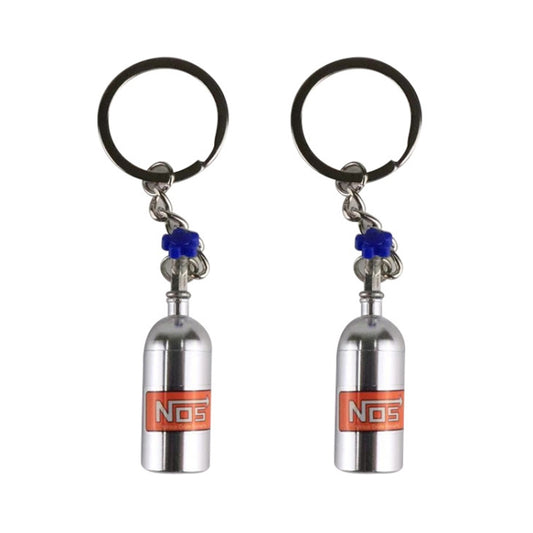 2 PCS Fashion Metal Keyring Car Keychain Auto Key Chain Key Ring by buy2fix
