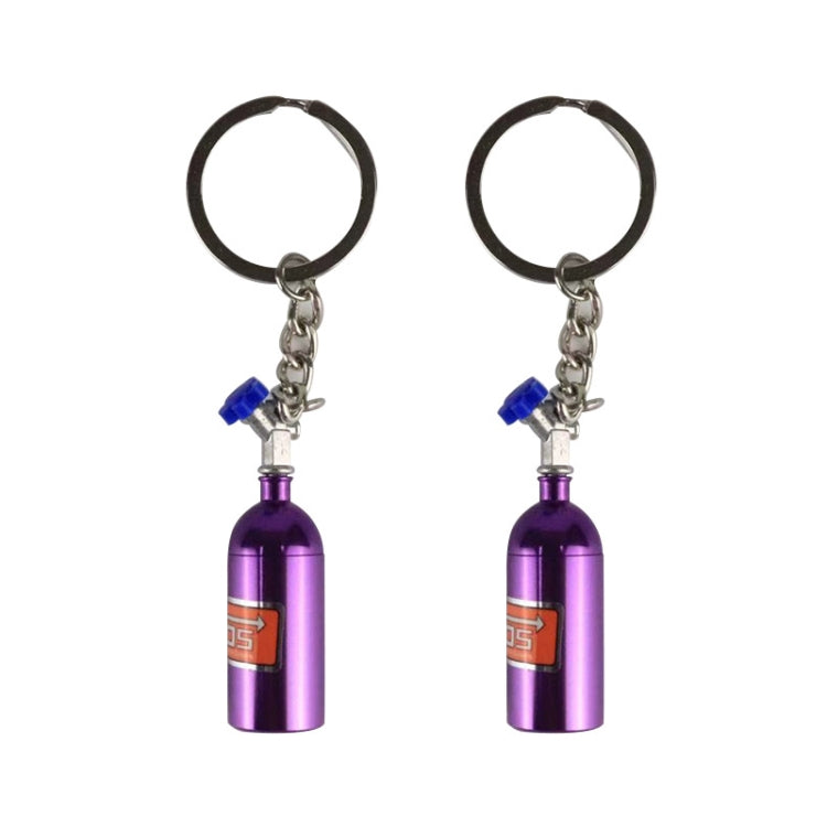 2 PCS Fashion Metal Keyring Car Keychain Auto Key Chain Key Ring by buy2fix